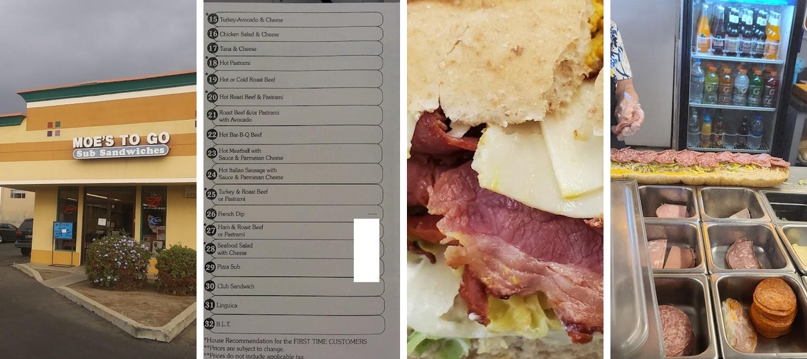 Moe's To Go Sub Sandwiches